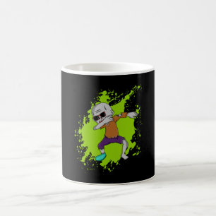 Dabbing Zombie Dab Halloween Cooles Funny Gift Ide Kaffeetasse