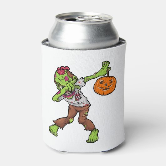 Dabbing Zombie Halloween Dab Funny Gift Design Dosenkühler (Kanne Vorderseite)