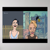 Dabble Mädchen Poster (Vorne)