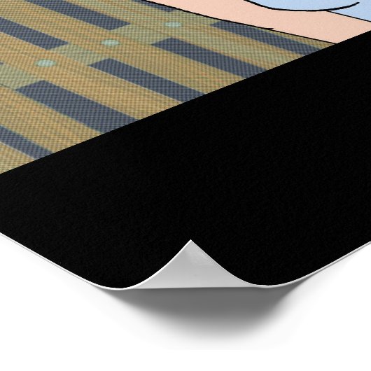 Dabble Mädchen Poster (Ecke)