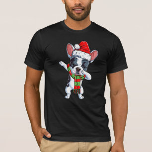 Dabing French Bulldog Weihnachtskids T-Shirt