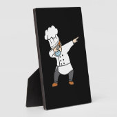 Dabing Pizza Koch Baker Pizzabaker Dab Tanzgeschen Fotoplatte (Seite)