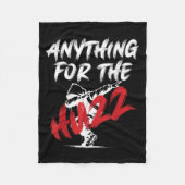 Dabing Rizzler Funny Meme Brainrot Huzz Slang - Un Fleecedecke (Vorderseite)