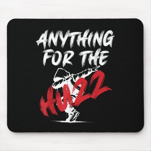 Dabing Rizzler Funny Meme Brainrot Huzz Slang - Un Mousepad (Vorne)