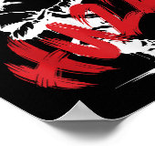 Dabing Rizzler Funny Meme Brainrot Huzz Slang - Un Poster (Ecke)