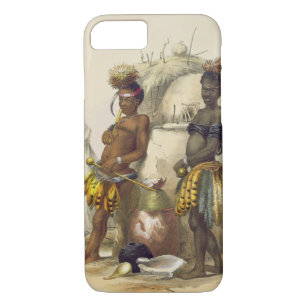 Dabiyaki und Upapazi, Zulu-Jungen im Tanzen-Kleid, Case-Mate iPhone Hülle