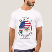 DACA DEFENDER in weiß T-Shirt (Vorderseite)