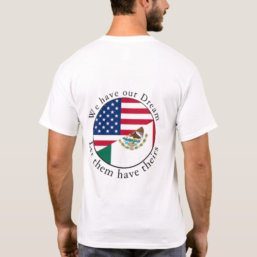 DACA DEFENDER in weiß T-Shirt (Rückseite)