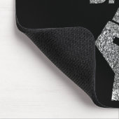 Daca mit Widerstandsfaust Grafik Distressed vertei Mousepad (Ecke)