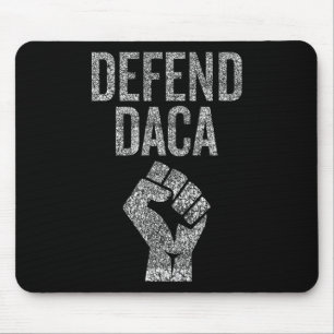 Daca mit Widerstandsfaust Grafik Distressed vertei Mousepad