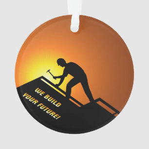 Dach-Arbeitskraft Ornament