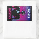 Dach-Aufkleber Rechteckiger Aufkleber (Tasche)