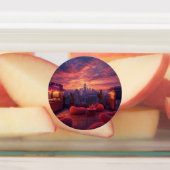 Dach Beats und Sonnenuntergänge Leckereien Etiketten (Befestigt)