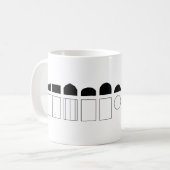 Dach bildet Tasse (Vorderseite Links)