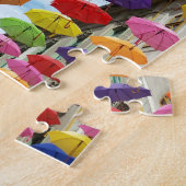 Dach der Regenschirme Puzzle (Seite)
