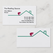 Dach-Dienstleistungsunternehmen-Karten Visitenkarte (Vorne/Hinten)