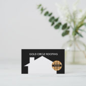 Dach-Dienstleistungsunternehmen-Karten Visitenkarte (Stehend Vorderseite)