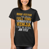 Dach Fitter T-Shirt (Vorderseite)