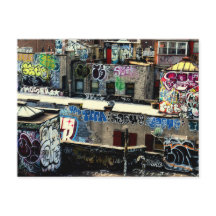 Dach Grafitti in New York City