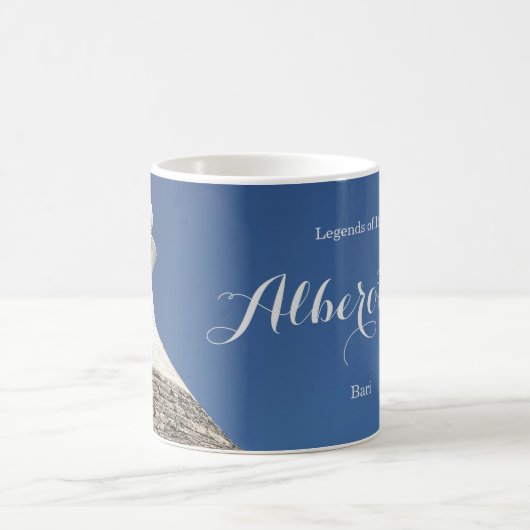Dach in Alberobello in Italien Kaffeetasse (Mittel)