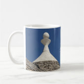 Dach in Alberobello in Italien Kaffeetasse (Links)