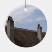 Dach-Linie Keramikornament (Hinten)