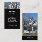 Dach Real Anwesen Business Card Sky Visitenkarte (Vorne/Hinten)