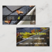 Dach- und GutscheinVisitenkarte Visitenkarte (Vorne/Hinten)