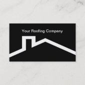 Dach-Visitenkarten Visitenkarte (Vorderseite)