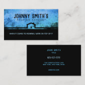 Dach-Visitenkarten Visitenkarte (Vorne/Hinten)