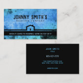 Dach-Visitenkarten Visitenkarte (Vorne/Hinten)