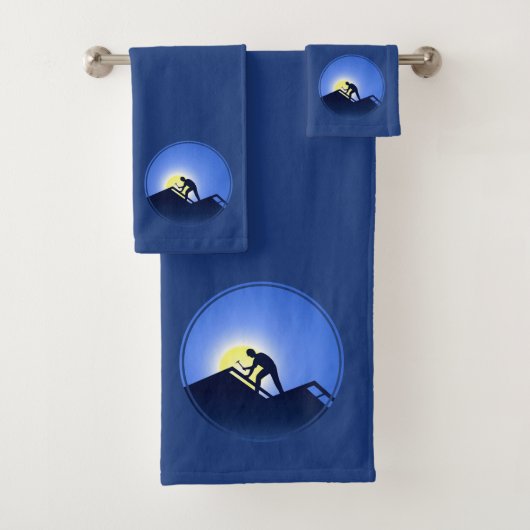 Dacharbeiter Badhandtuch Set (Insitu)