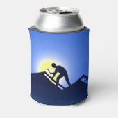 Dacharbeiter Dosenkühler (Kanne Rückseite)