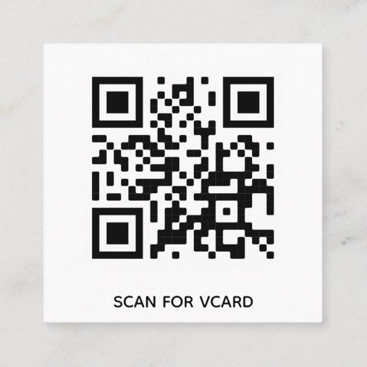 Dacharbeiter oder Dachdecker Quadratische Visitenkarte (Rückseite)