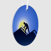 Dacharbeiter Ornament (Vorderseite)