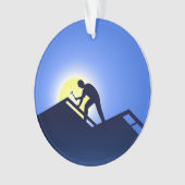 Dacharbeiter Ornament (Vorderseite)