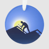 Dacharbeiter Ornament (Vorderseite)