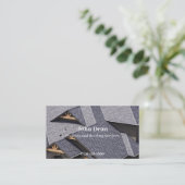 Dachbetriebskarte Visitenkarte (Stehend Vorderseite)