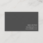 Dachbetriebskarte Visitenkarte (Rückseite)