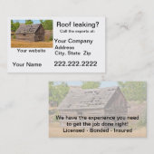 Dachbetriebskarte Visitenkarte (Vorne/Hinten)