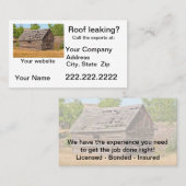 Dachbetriebskarte Visitenkarte (Vorne/Hinten)