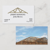 Dachbinder Visitenkarte (Vorne/Hinten)