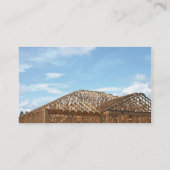 Dachbinder Visitenkarte (Rückseite)