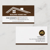 Dachboden Gebäude Motif Holz Getreidebau Visitenkarte (Vorne/Hinten)