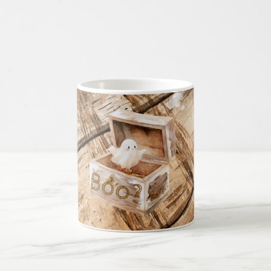 Dachboden Holz Freundlicher Geist Buh? Kaffeetasse (Mittel)