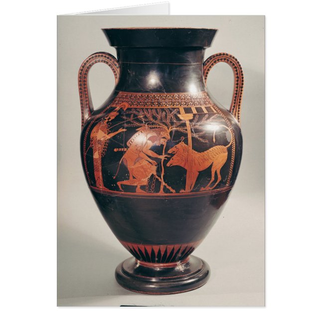 Dachboden Rotzahl Bauch Amphora (Vorne)