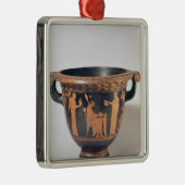 Dachboden Rotzahl Glocke krater, c.450-440 BC Silbernes Ornament (Rechts)