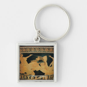 Dachboden Rotzahl Kelch-krater 2 Schlüsselanhänger