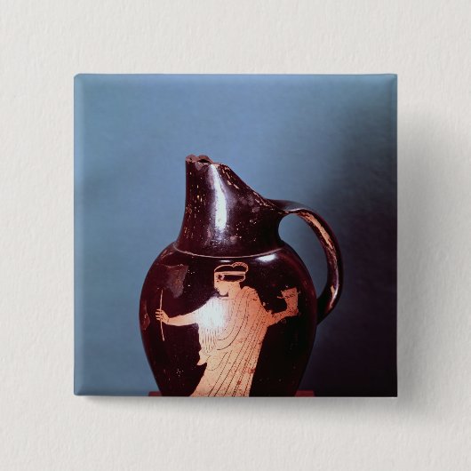 Dachboden Rotzahl oinochoe Button (Vorderseite)