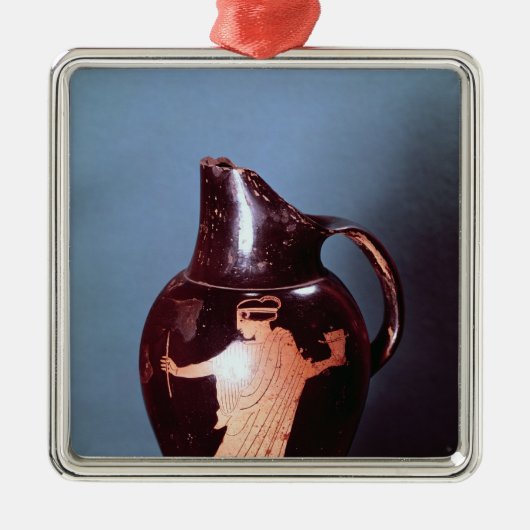 Dachboden Rotzahl oinochoe Ornament Aus Metall (Vorne)